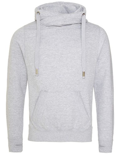 A-JH021-Cross Neck Hoodie